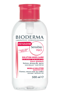 Bioderma Sensibio Micelle solution H20 cleansing water micellar water how to use.png